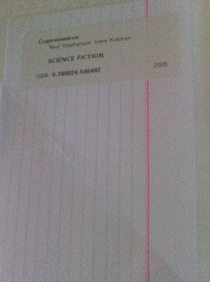 label in book